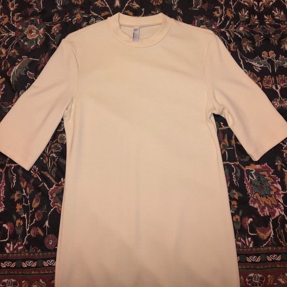 American Apparel Mock Neck Midi Dress - Picture 3 of 5